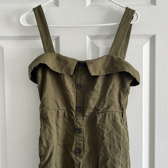 Lovers + Friends Artsy Jumpsuit Pant Green XS - Picture 3 of 5